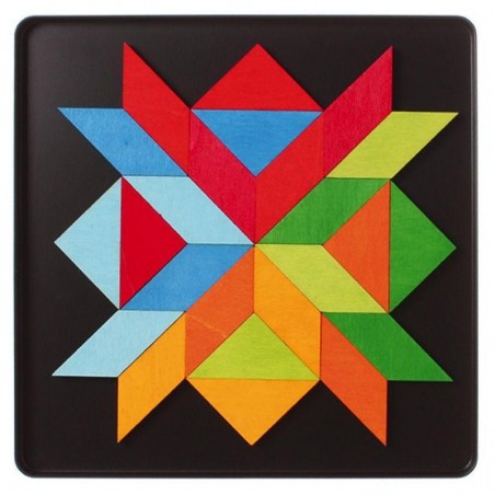 Puzzle magnétique Square Indian