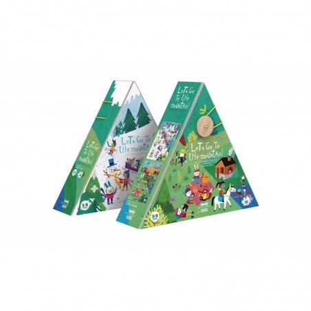 Puzzle Réversible Let's go to the mountain