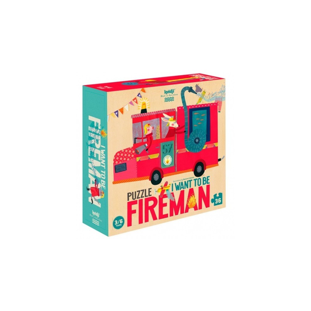 Puzzle - I want to be... Fireman