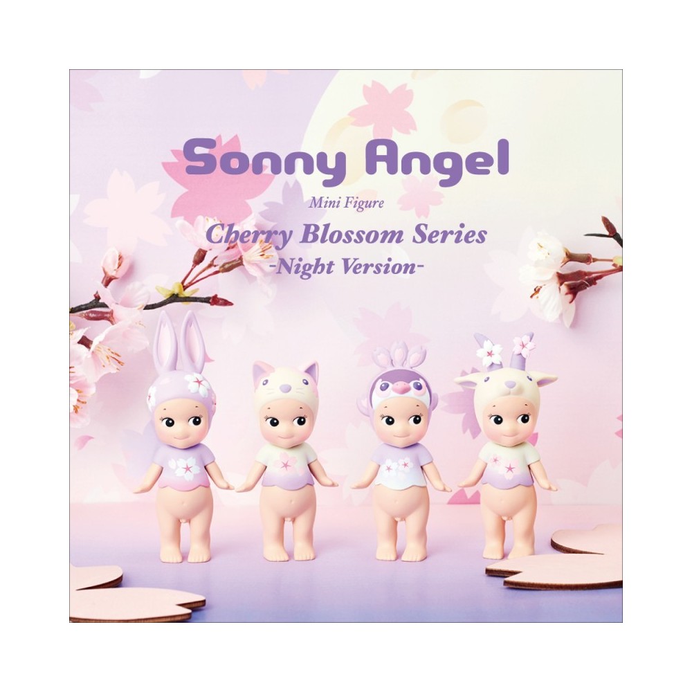 Sonny Angel série limitée Fleur de cerisier night