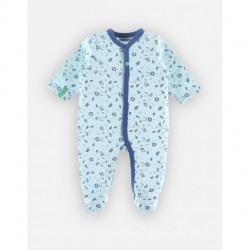 Pyjama jersey imprimé - bleu - Noukies
