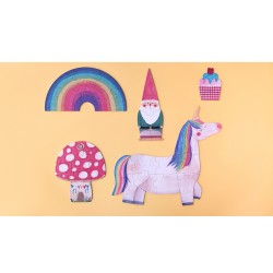 Puzzle Happy Birthday Unicorn - Londji