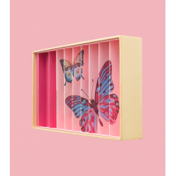 Box de billes - Papillons Anamorphique - Billes & co