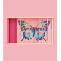 Box de billes - Papillons Anamorphique - Billes & co