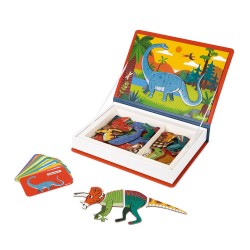 Magnéti'book - Dinosaures 40 Pièces - Janod