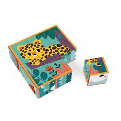 Cubes en carton Animaux - Partenariat WWF® - Janod