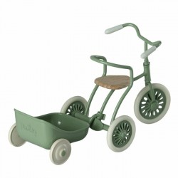 Chariot tricycle souris - Vert - Maileg